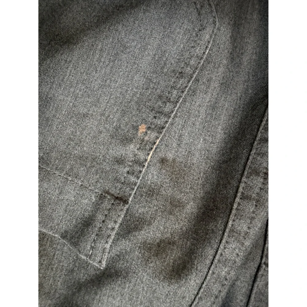 FIGS Technical Collection Scrub Pants Gray Slim Straight‎ Leg Cargo S/T TW2000T